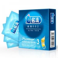 【避孕润滑】002致薄3只装 名流