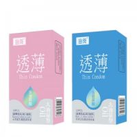 【避孕润滑】光面玻尿酸透薄安全套 幽美金丽雅